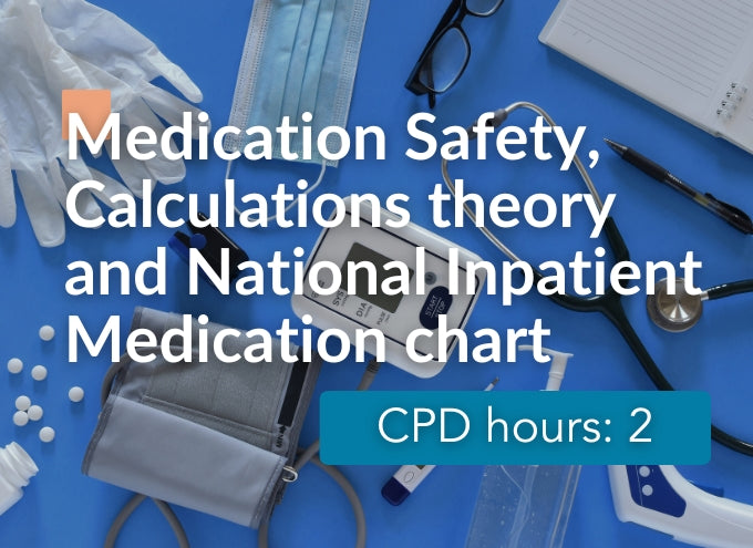 Medication Safety, Calculations theory and National Inpatient Medication chart