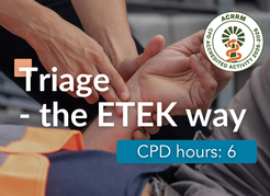 Triage - The 'ETEK' way – Affinity Clinical Education