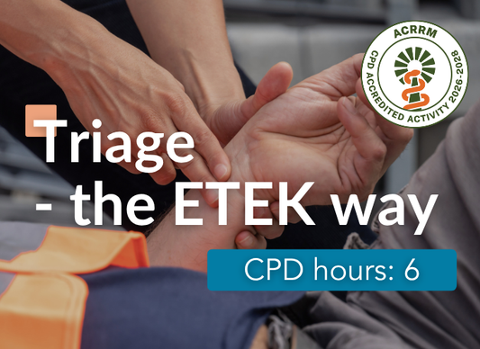 Triage - The 'ETEK' way